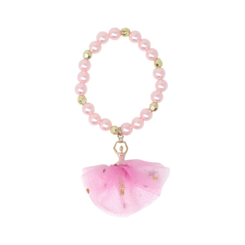 pink poppy ballarina bracelet