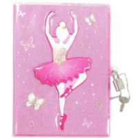 Ballerina Lockable Diary