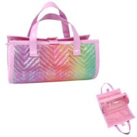 PP Unicorn Dreamer Quilted Rainbow Jewellery Roll